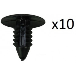 MARQUES CITROEN 10x Clips de Fixation Pare Boue et Pare Choc - Ford Citroen  Chrysler Peugeot