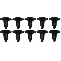 10x Clips de Fixation Pare Boue et Pare Choc - Ford Citroen Chrysler Peugeot VCF572 *10