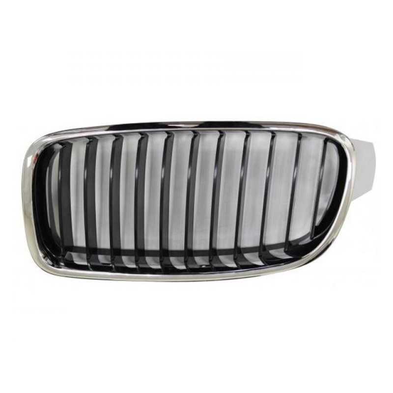 Grille de Calandre Avant Gauche - Bmw Serie 3 GT Luxury Chromee 20D105-5