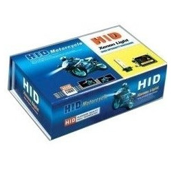 Kit Xenon Moto Phare H4 Bi-Xenon - HID 8000k Kit moto H4 8000k