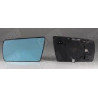 Glace de Rétroviseur Bleu Droit + Support Dégivrant - Mercedes E W210 11808