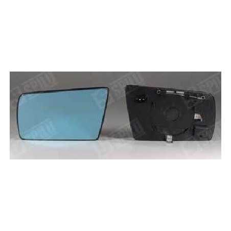 Glace de Rétroviseur Bleu Gauche + Support Dégivrant - Mercedes E W210 11807 Glace de Rétroviseur Bleu Gauche + Support Dégivrant - Mercedes E W210 11807