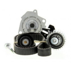 Kit Distribution + Pompe a Eau - Alfa Romeo 159 1.9 Jtdm Fiat Croma Grande Punto 1.9 Jtd Opel Astra H Vectra C Zafira B 1.9 C...