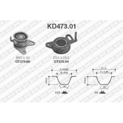 Kit Distribution - Mitsubishi L200 Pajero Hyundai Galloper 2.5 D TD KD473.01