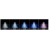 Kit Phare Xenon 55w Ampoule - H3 10000k / Bleu-Violet BF-HID H3 55w