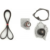 Kit de Distribution+Pompe a Eau Renault Laguna 2 Megane 2 Scenic 2 Trafic 2 Opel Vivaro Movano 1.9 Dci KD455.56+BF-926003