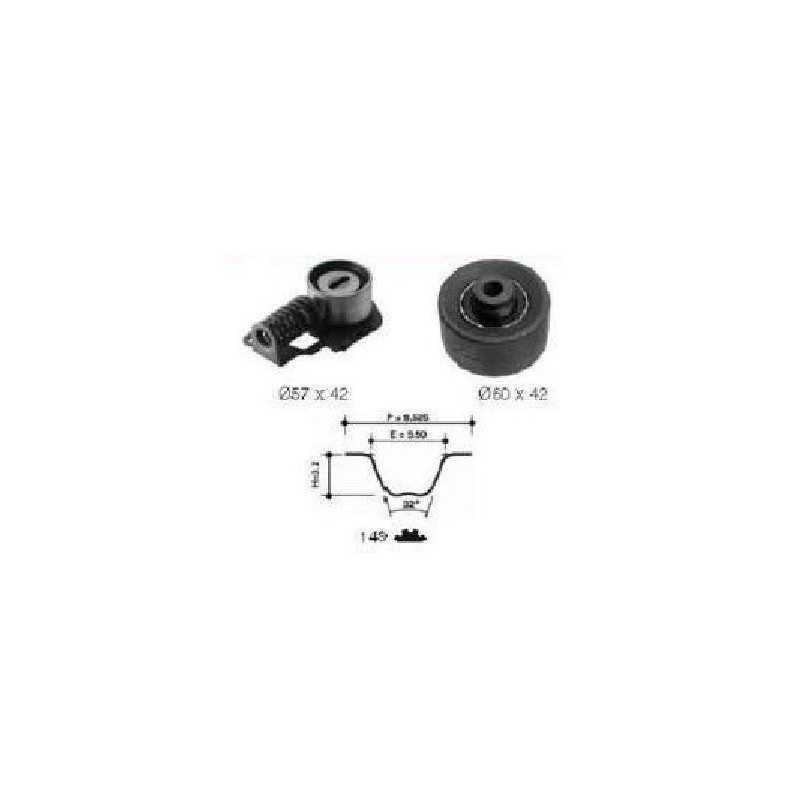 Lot De 4 Joints Manchons Collecteur D'admission - Compatible Citroën Xantia, Peugeot 406, 2.1 D TD - Réf. 036255