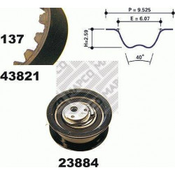 Kit Distribution - VW Golf PAssat Vento Caddy transporteurt T4 Audi 80 A4 Seat Ibiza Cordoba Inca 1.9d td Tdi 23820