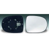 Glace de retroviseur droit avec support chauffant - Renault Clio 3 Serie 2 12576