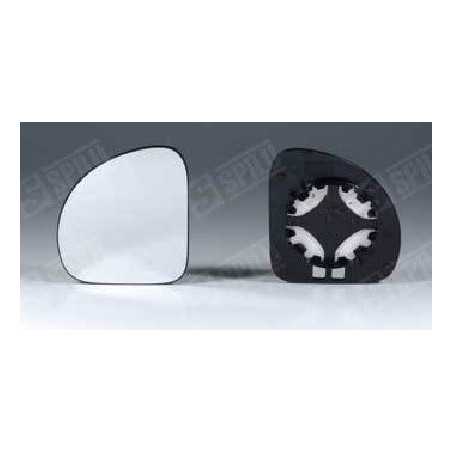 Glace de rétroviseur droit avec support dégivrant - Fiat Multipla 10838 Glace de rétroviseur droit avec support dégivrant - Fiat Multipla 10838