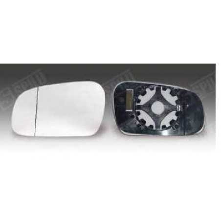 Glace de rétroviseur Droit avec support dégivrant - VW Fox 13570 Glace de rétroviseur Droit avec support dégivrant - VW Fox 13570