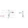 Lève vitre arrière coté gauche pour Seat altea 9227504 First Lève vitre