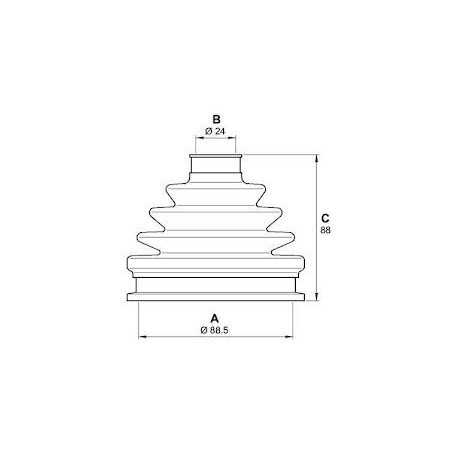 Kit Soufflet de cardan Audi : A4, A6, Volkswagen: Passat 300320 First Direction , suspension , transmission