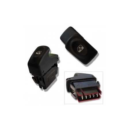Bouton de lève vitre Renault : Clio 2 , Kangoo , Megane 1 , Scénic 1 BLVR-5 Bouton de lève vitre Renault : Clio 2 , Kangoo , Megane 1 , Scénic 1 BLVR-5