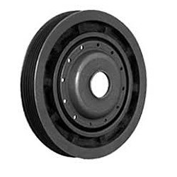 Poulie damper Dacia : Duster , Logan , Nissan Micra , Renault : Clio , kangoo , megane , scenic ( moteur K9K ) RKPRE004