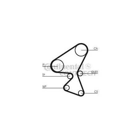 Kit distribution : Citroen , Fiat , Ford , Mazda , Mini , Peugeot , Volvo ( moteur : 1.6HDI ) CT1092K1 First Kit distribution