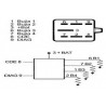 Relais boitier de prechauffage Renault , Opel ( pour moteur 1.5 , 1.9 , 2.2 , 2.5 DCI et DTI ) BED712