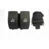Bouton de lève vitre double commande avant coté gauche : Renault Trafic 2 , Nissan Primastar , Opel Vivaro BLVN-3