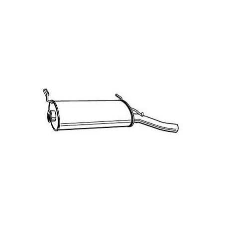 Echappement silencieux arrière Citroen Xsara 1.4i 21818 Walker Silencieux Echappement silencieux arrière Citroen Xsara 1.4i 21818 Walker Silencieux