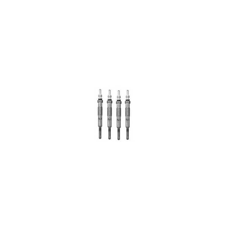 Pack de 4 bougies de prechauffage clipsée Renault : Clio 2 , Kangoo 1 , Mégane 1 , Scénic 1 , Trafic 1 ( 1.9 D ) BF-923002*4...