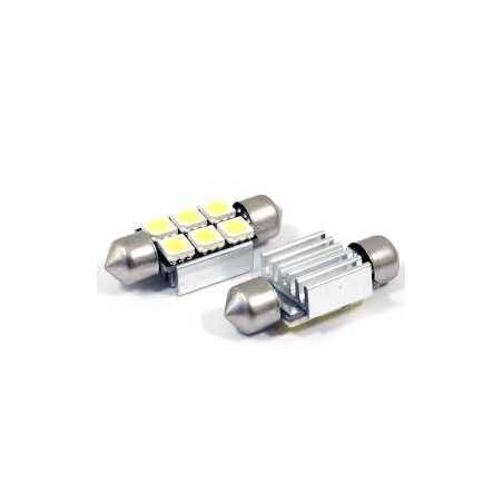 Lot de deux ampoules à LED ( style xénon ) C5W 37mm c5w BF-AUTOPARTS Ampoules à LED