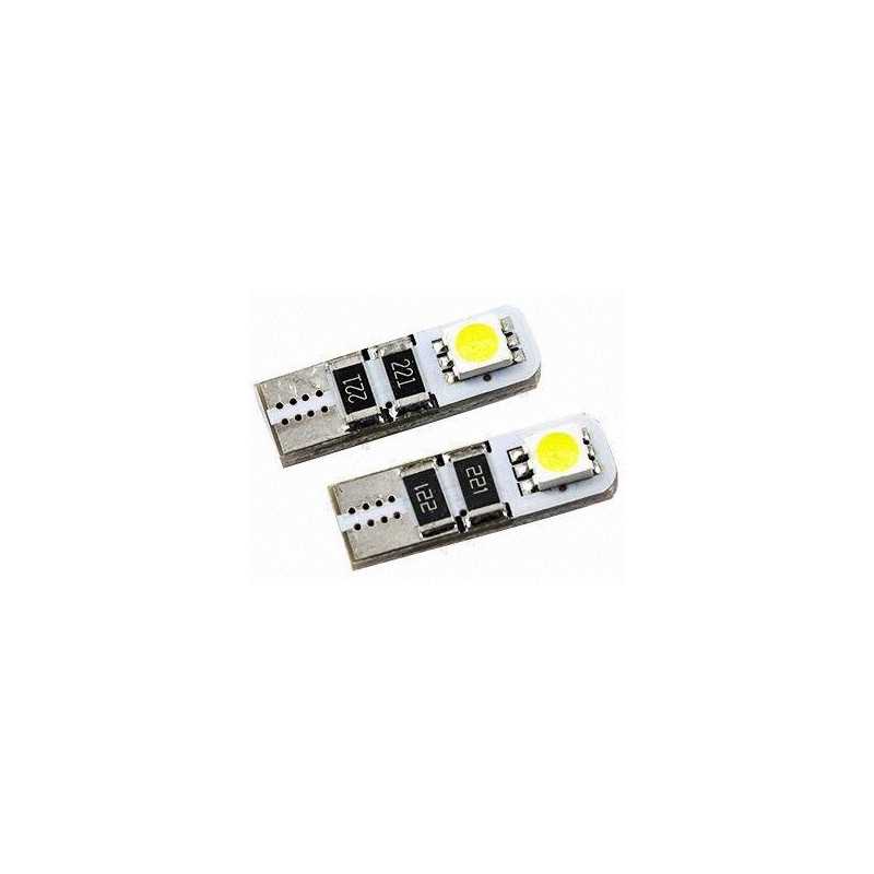 Lot de deux ampoules de veilleuses à LED ( style xénon ) w5w t10 w5w BF-AUTOPARTS Ampoules à LED