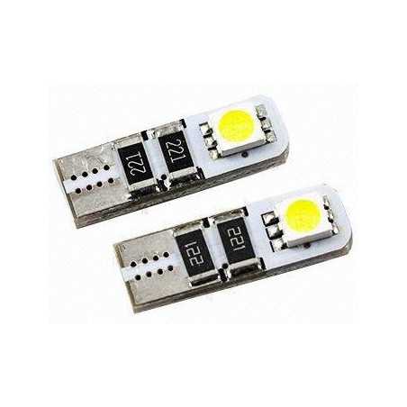Lot de deux ampoules de veilleuses à LED ( style xénon ) w5w t10 w5w BF-AUTOPARTS Ampoules à LED
