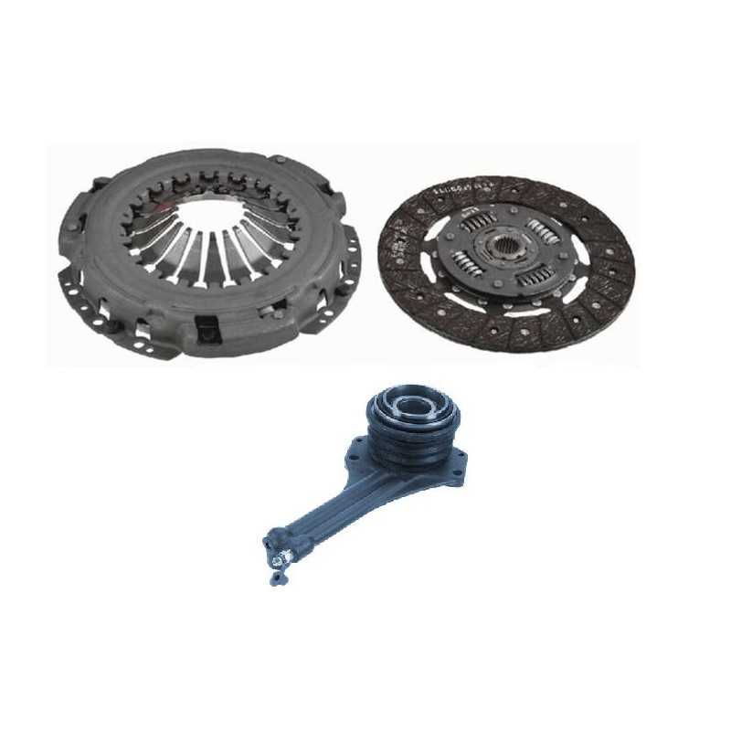 Kit embrayage avec butée hydraulique Nissan : Interstar, Primastar, Opel Movano A, Renault : Master 2, Trafic 2 624347634 LU...