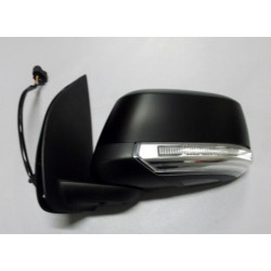 Rétroviseur électrique avec clignotant coté gauche Nissan : Navara , Pathfinder ( couleur noire )  NS1218010 First  Rétroviseur