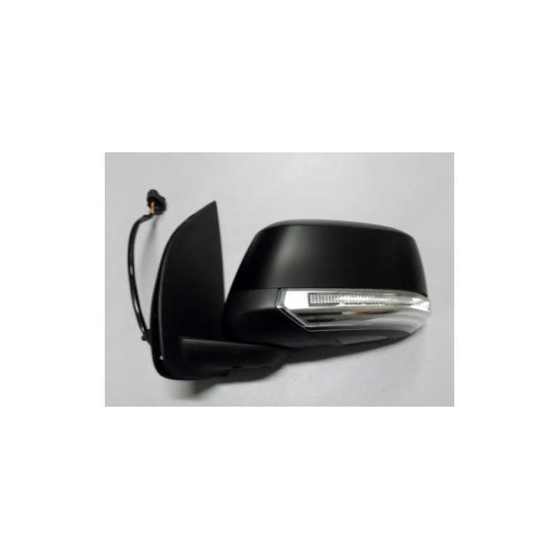 Rétroviseur électrique avec clignotant coté gauche Nissan : Navara , Pathfinder ( couleur noire )  NS1218010 First  Rétroviseur