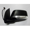 Rétroviseur électrique avec clignotant coté gauche Nissan : Navara , Pathfinder ( couleur noire )  NS1218010 First  Rétroviseur