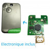 Télécommande ( carte ) vierge avec 2 boutons Renault laguna 2 BF-RH-06A BF-AUTOPARTS Télécommande ( carte )