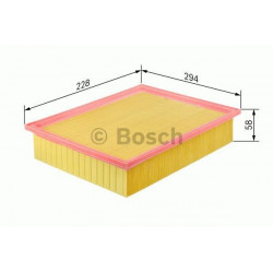 Filtre à air Mercedes : Classe C ( 202 ) , CLK ( 208 ) , ML ( 163 ) 1457433752 Bosch VH