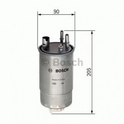 Filtre à carburant Fiat : Doblo , Fiorino , Punto , Qubo ( BOSCH F026402049 ) F026402049 Bosch VH