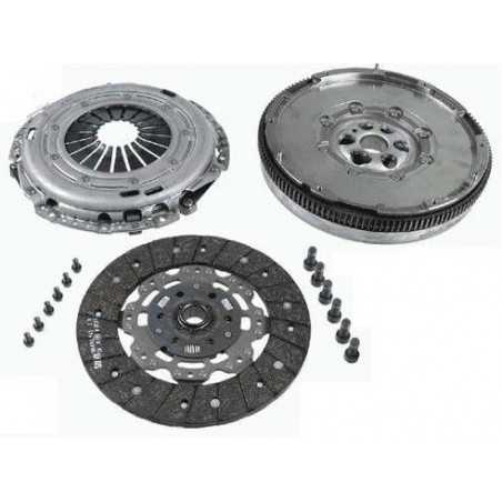 Kit embrayage avec volant moteur fixe Audi A3, Seat : Altea, Leon, Skoda Octavia, Volkswagen : Golf ( 5 , 6 ), Passat, Touran...