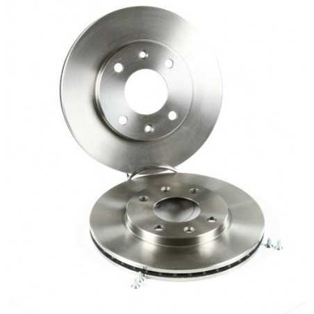 Jeu de 2 disques de frein avant Peugeot : 106 , 205 , 206 , 306 , 309 , Citroen : Ax , Saxo , Xsara , Zx 104545229