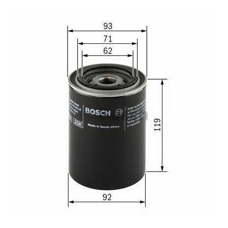 Filtre à huile Jaguar : Xj , Xjr , Xjs ( BOSCH : 0451103278 ) 0451103278 Bosch VH Filtre à huile Jaguar : Xj , Xjr , Xjs ( BOSCH : 0451103278 ) 0451103278 Bosch VH