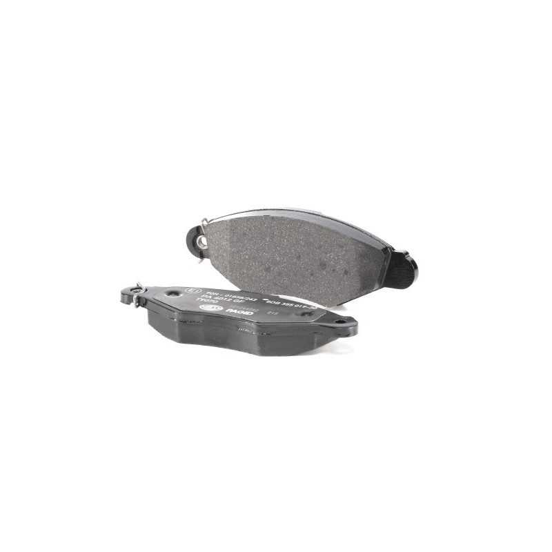 Jeu de 4 plaquettes de frein avant Nissan Interstar , Renault Kangoo 101745239