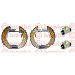 Kit de freins arrière à tambours Citroen : Saxo , Xsara , Zx , Peugeot : 206 , 306 ( brembo ) K61072 Brembo Kit frein arrière