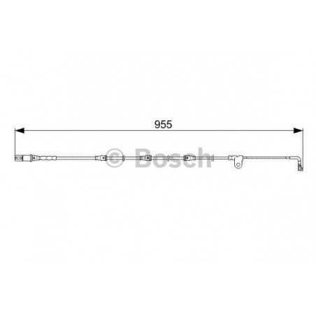 Témoin d'usure avant gauche BMW : X5 ( E71 ) , X6 ( E71 ) H 8852 First VH Témoin d'usure avant gauche BMW : X5 ( E71 ) , X6 ( E71 ) H 8852 First VH