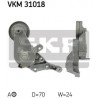Galet tendeur de courroie d'accessoire Audi A3, Seat : Ibiza, Leon, Skoda Octavia, Volkswagen : Bora, Golf 4, Polo VKM31018 G...