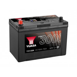 Batterie 90Ah , 12V , 700A ( avec le plus a droite ) YBX3334 First Batterie