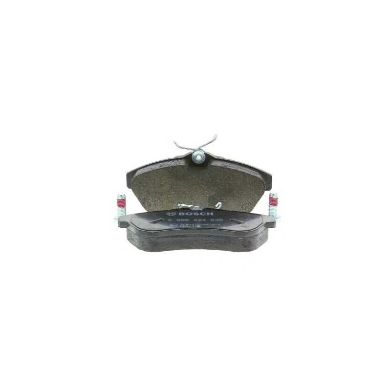Jeu de 4 plaquettes de frein avant Citroen : C3 , C2 101545519