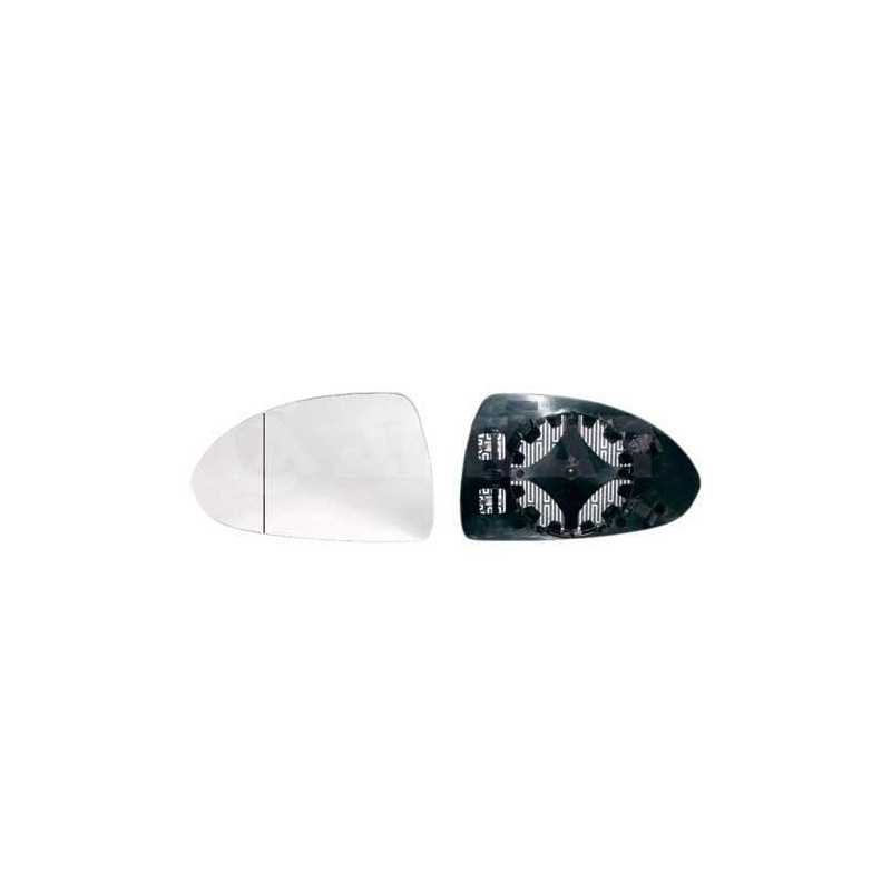 Glace de rétroviseur gauche Opel Corsa avec support 6471424 First VH