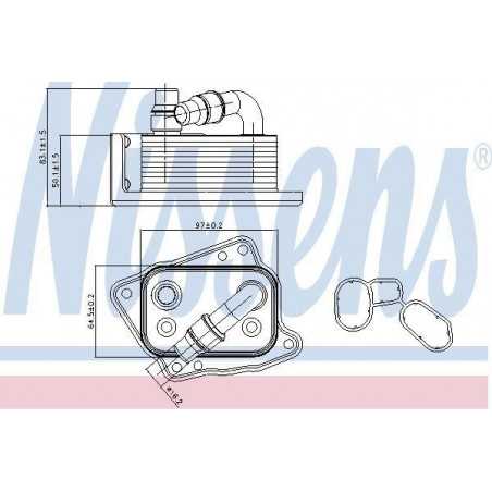Radiateur d'huile BMW : Série 1 ( E81, E82, E87, E88 ), Série 3 ( E46, E90, E91, E92, E93 ), Série 5 ( E60, E61 ), X1, X3, Z4... Radiateur d'huile BMW : Série 1 ( E81, E82, E87, E88 ), Série 3 ( E46, E90, E91, E92, E93 ), Série 5 ( E60, E61 ), X1, X3, Z4...