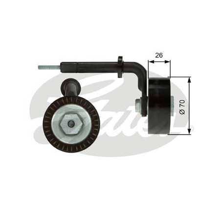 Galet tendeur de courroie d'accessoire BMW : Série 3 (E46, E90, E91, E92, E93) , Série 5 (E60, E61), X3 (E83) , X5 (E53) T390... Galet tendeur de courroie d'accessoire BMW : Série 3 (E46, E90, E91, E92, E93) , Série 5 (E60, E61), X3 (E83) , X5 (E53) T390...