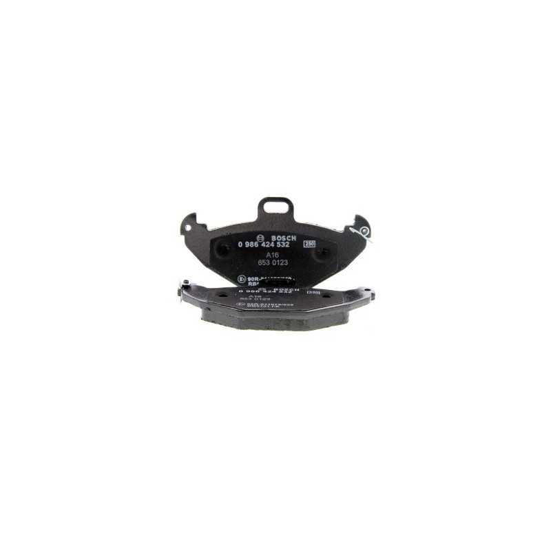 Jeu de 4 plaquettes de frein arrière Renault Laguna 1  0986424532  Bosch VH