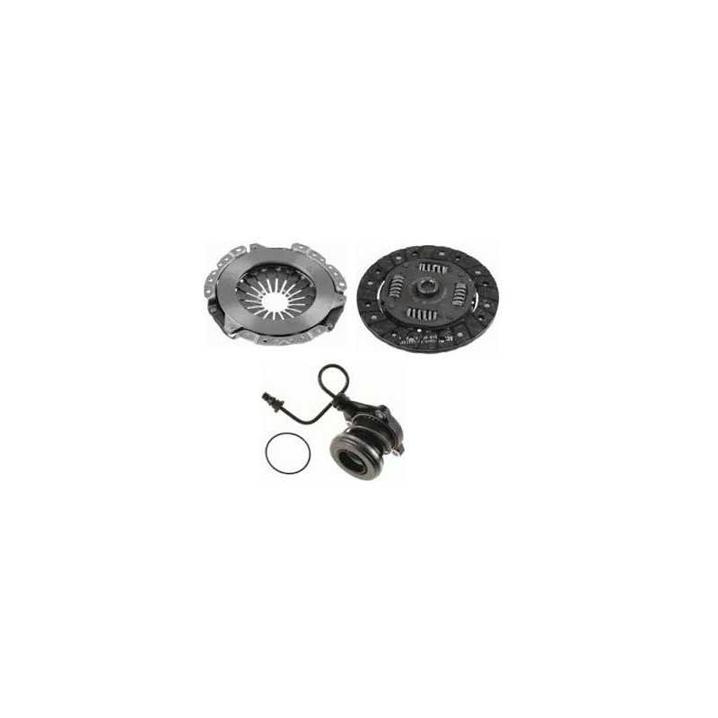 Kit d'embrayage avec butée hydraulique Opel Corsa C ( 1.2 i ) 637722031 First Embrayage