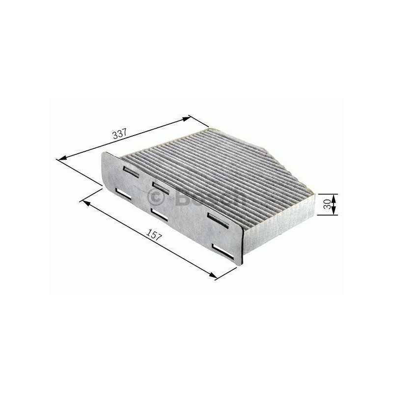 Filtre habitacle Peugeot 206 Hdi ( BOSCH ) 1987432048 Bosch Filtration