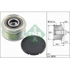 Poulie d'alternateur Citroen : Berlingo, C2, C3, C4, C5, C8, Jumper, Jumpy, Xsara Picasso , Peugeot : 206, 207, 307, 407, 607...